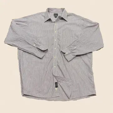 빈티지 조스 A 뱅크 스트라이프 셔츠 y2k 그런지