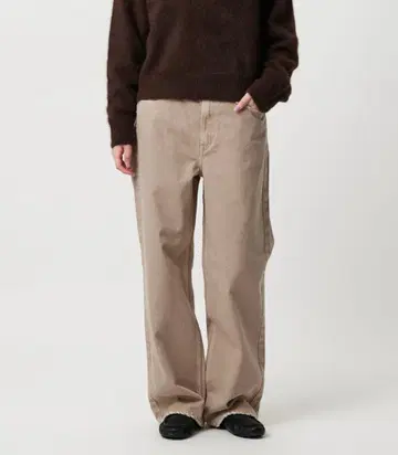 upper hights THE NIECE MD RISE 데님 팬츠