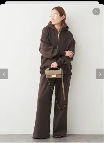 deuxieme classe Warm 지퍼 후디 & 맨투맨 팬츠