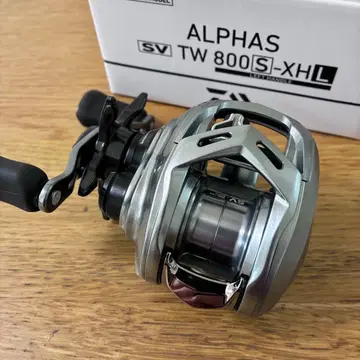 새상품급 다이와 알파스 SV TW 800S-XHL 풀 베어링화