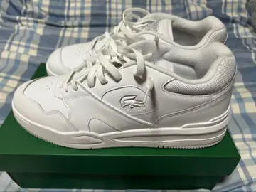 Lacoste 화이트 스니커즈 가격 인하 불가 16일까지 8000엔