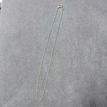 K10 목걸이 체인 40cm 약 1.1g 팥 체인