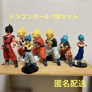 드래곤볼 피규어 7체 세트