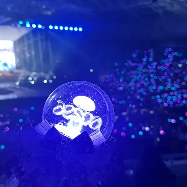 에스파 응원봉 Ver.1 + 카리나 앰블럼