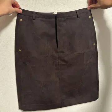 H&M 브라운 스커트