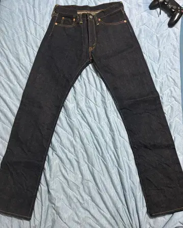 플랫 헤드 스트레이트 데님 사이즈 28