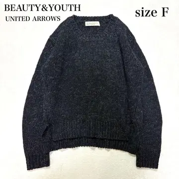 BEAUTY&YOUTH 유나이티드 애로우즈 알파카 혼방 니트 스웨터