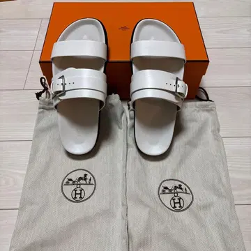 화이트 샌들 오리지널 박스 포함