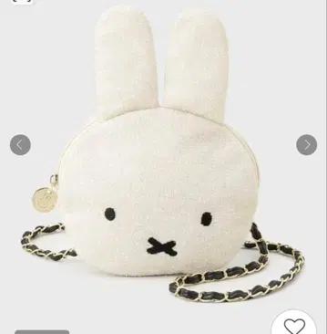 미사용 새상품 오파크 미피 콜라보 페이스형 2way 반짝이 숄더