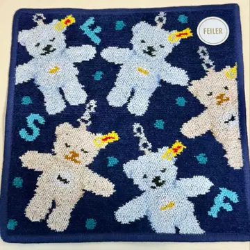 페일러 FEILER 슈타이프 곰 손수건
