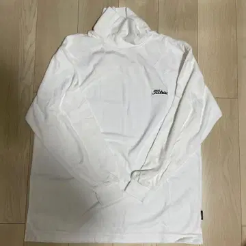 Titleist 화이트 터틀넥 셔츠 플리스 벨로아 LL
