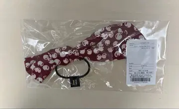 herlipto 체리 패턴 보우 포니