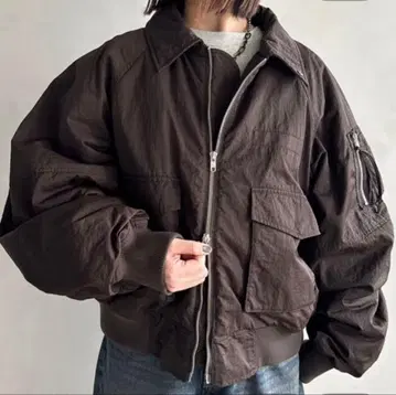 [ 미사용 새상품 ] PAGEBOY 충전솜 밀리터리 블루종 S 사이즈