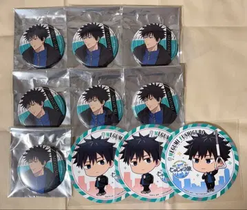 주술회전 쥬쥬여행 캔뱃지 등신 코스터 후시구로