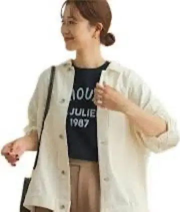 코튼 트윌 돌먼 자켓