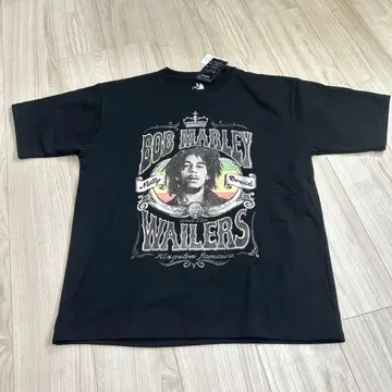 블랙 ZION BOBMARLEY 밥 말리 티셔츠