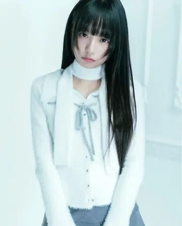 버블스 샤기 니트 셔츠 신상 새상품