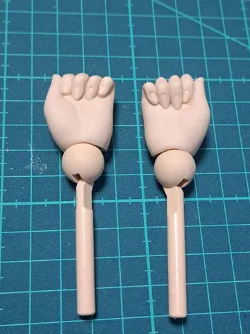 보크스 DDII-H-05-FL 핸드 부품 + 손목 프레임 / 프레쉬