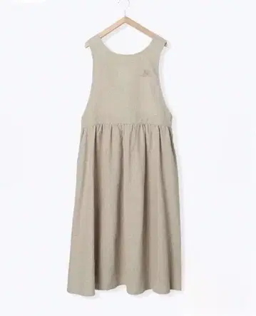 사만사 모스모스 S 자수 점프 스커트 베이지