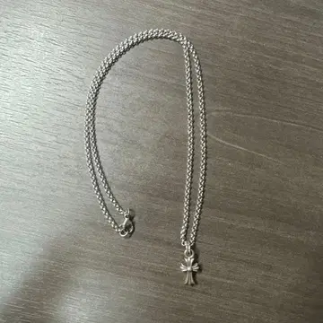 실버 십자가 목걸이