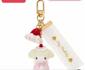 새상품 마이멜로디 키링 (딸기 휘핑 케이크)