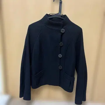 ELLEPARIS 블랙 숏코트