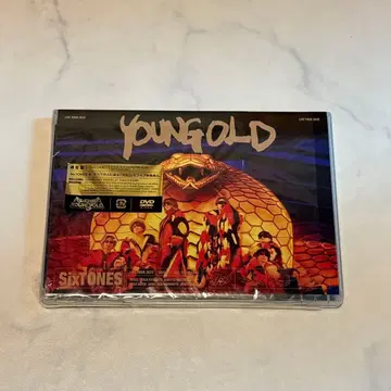 SixTONES YOUNG GOLD DVD 3장 세트