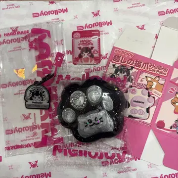 멜로조이 고양이 손톱 별똥별 크리스마스 아크릴 스탠드