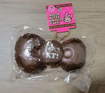 산리오 헬로키티 KT 말랑 마카롱 리본 마스코트 초콜릿