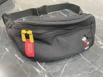 새상품급! 맨해튼 포티지 미키마우스 콜라보 숄더백 블랙