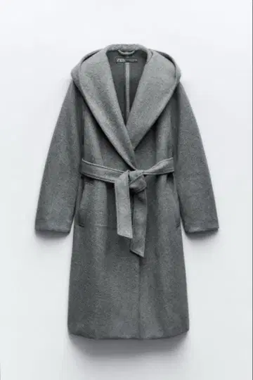 ZARA 후디드 소프트 코트