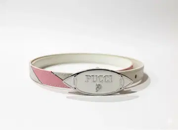 [ 컨디션 최상 ] 에밀리오 푸치 벨트 S 사이즈 핑크 계열