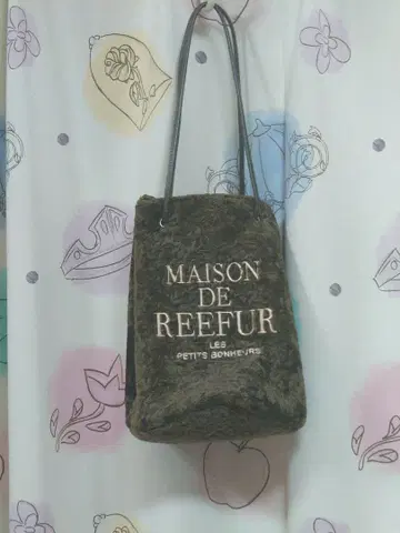 MAISON DE REEFUR 퍼 숄더백
