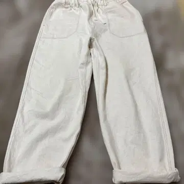 YARRA 데님 이지 팬츠 아이보리