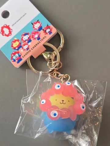 폼폼푸딩 산리오 미야쿠미야쿠 클리어 키링