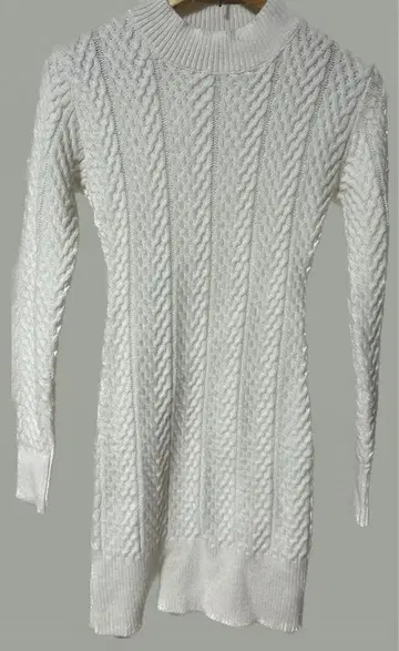 N.FRAME 화이트 니트 원피스 S