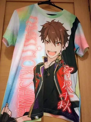 앙스타 모리사와 치아키 그래픽 T셔츠