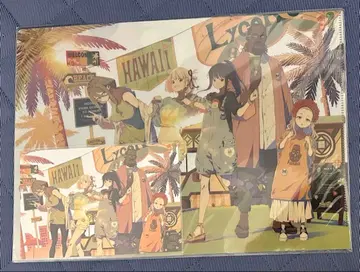 리코리스 리코일 피날레 클리어 파일 엽서 포함