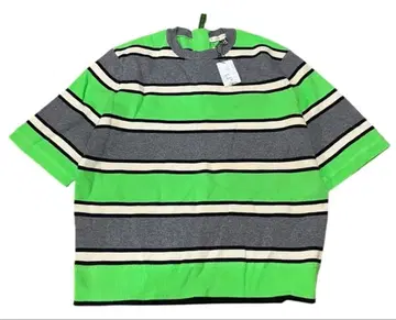 MARC JACOBS 보더 스트라이프 캐시미어 지퍼 니트