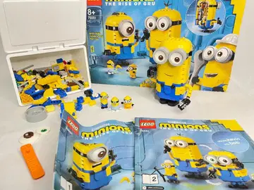 레어 완성품 제조 중지 LEGO 레고 미니언과 비밀기지