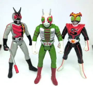 가면라이더 피규어 3체 세트