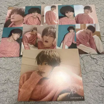 FANTASTICS 야기 유세이 트레이딩 카드 아더 자켓 컴프