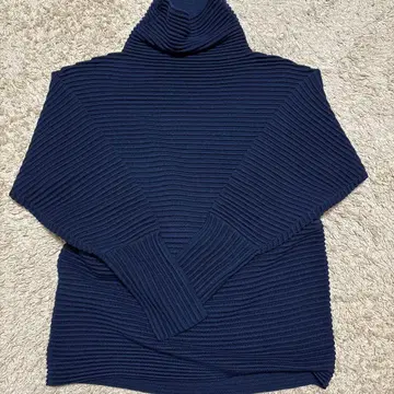 프레셔스 게재 빅토리아 베컴 퍼널넥 스웨터 XS 네이비