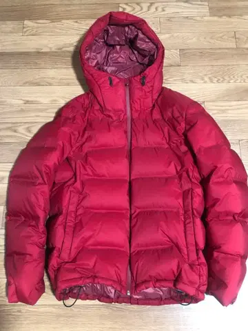 UNIQLO 빨간색 다운 자켓 XL