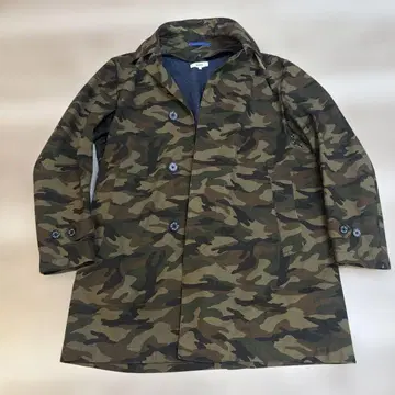 [ SHIPS ] 쉽스 카모 패턴 스텐카라 코트