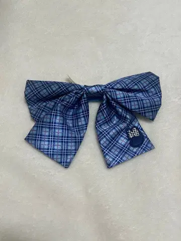 도쿄 디즈니 리조트 체크 무늬 리본