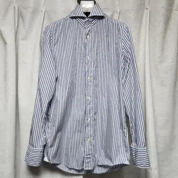 Finamore 스트라이프 셔츠 세르지오 XS 사이즈