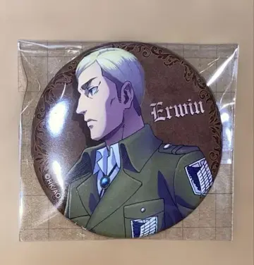 진격의 거인 애니메이션 원화전 캔뱃지 엘빈