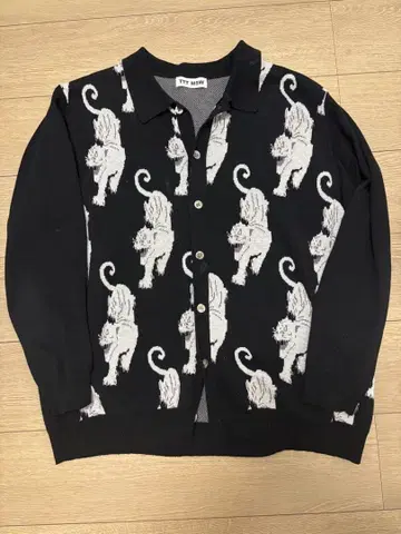 TTT MSW 21AW Panther Knit Cardigan