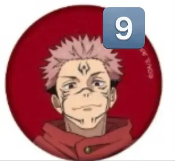 애니메이션 주술회전전 시부야 사변 양면 스쿠나 캔뱃지 스쿠나